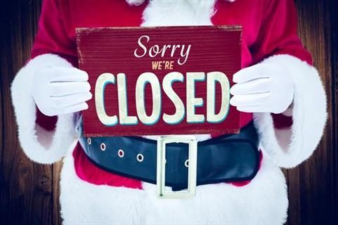 CLOSED: Merry Christmas 